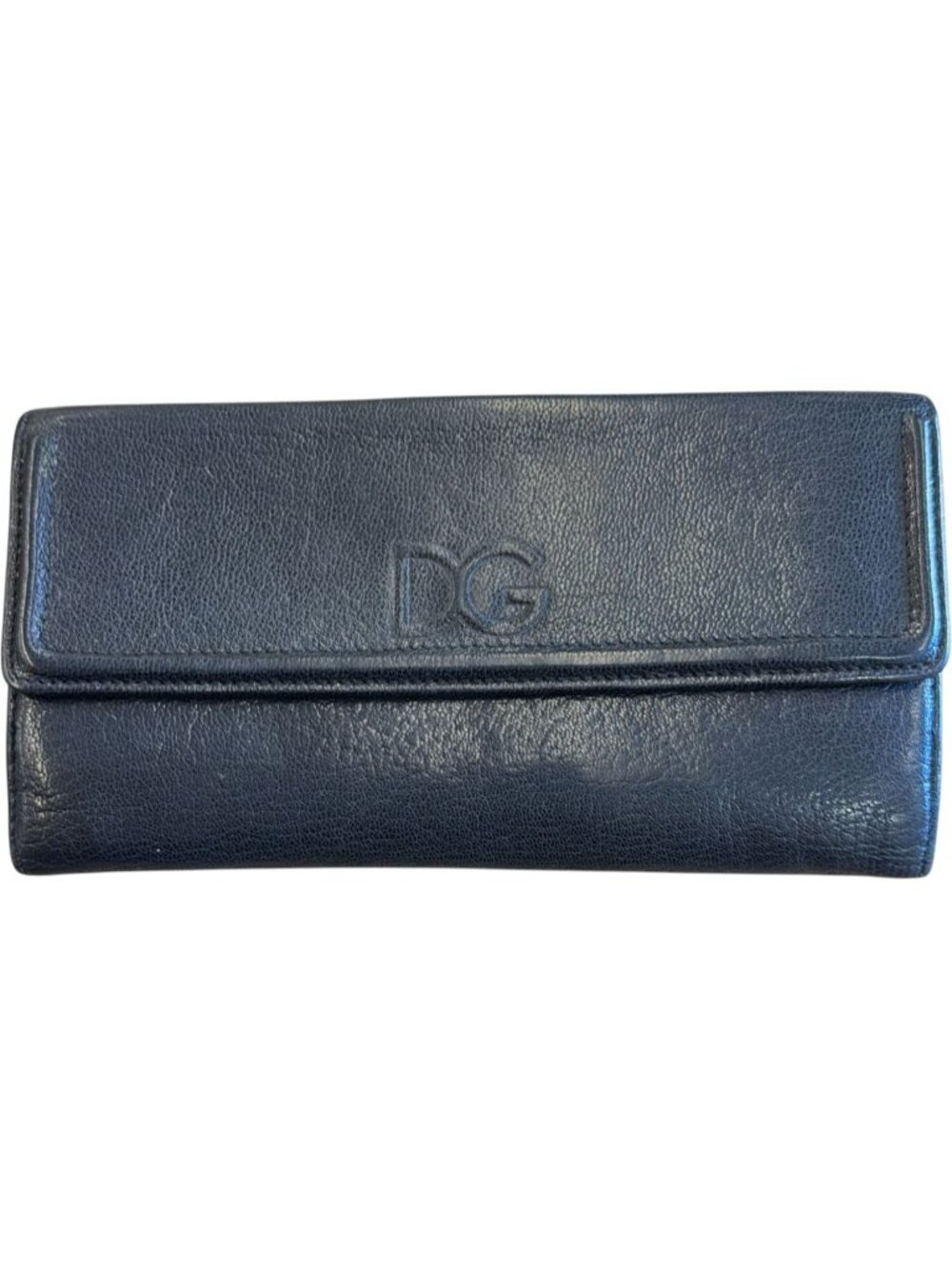 692157CR C1 Dolce&Gabbana Wallet Long Black Leather